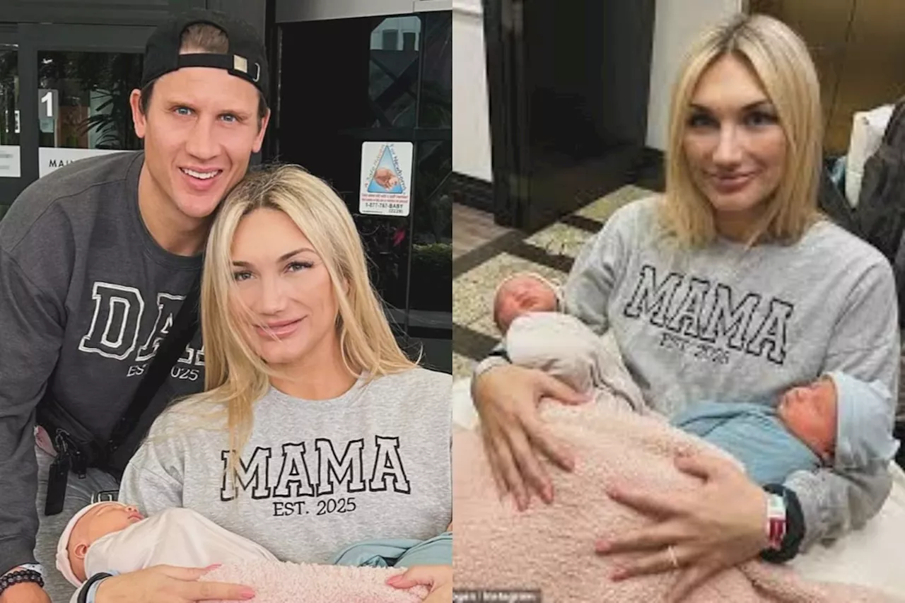 Brooke Hogan and Steven Oleksy introduce their Twins, Oliver and Molly