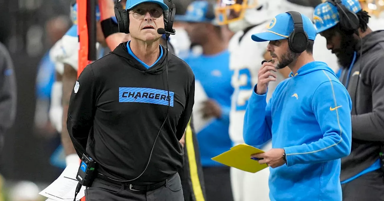 Chargers coach Jim Harbaugh says he will have a heart procedure and hip replacement 'soon'