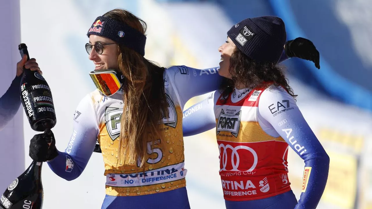 Dove vedere il superG di Cortina in tv: Goggia e Brignone a caccia della doppietta