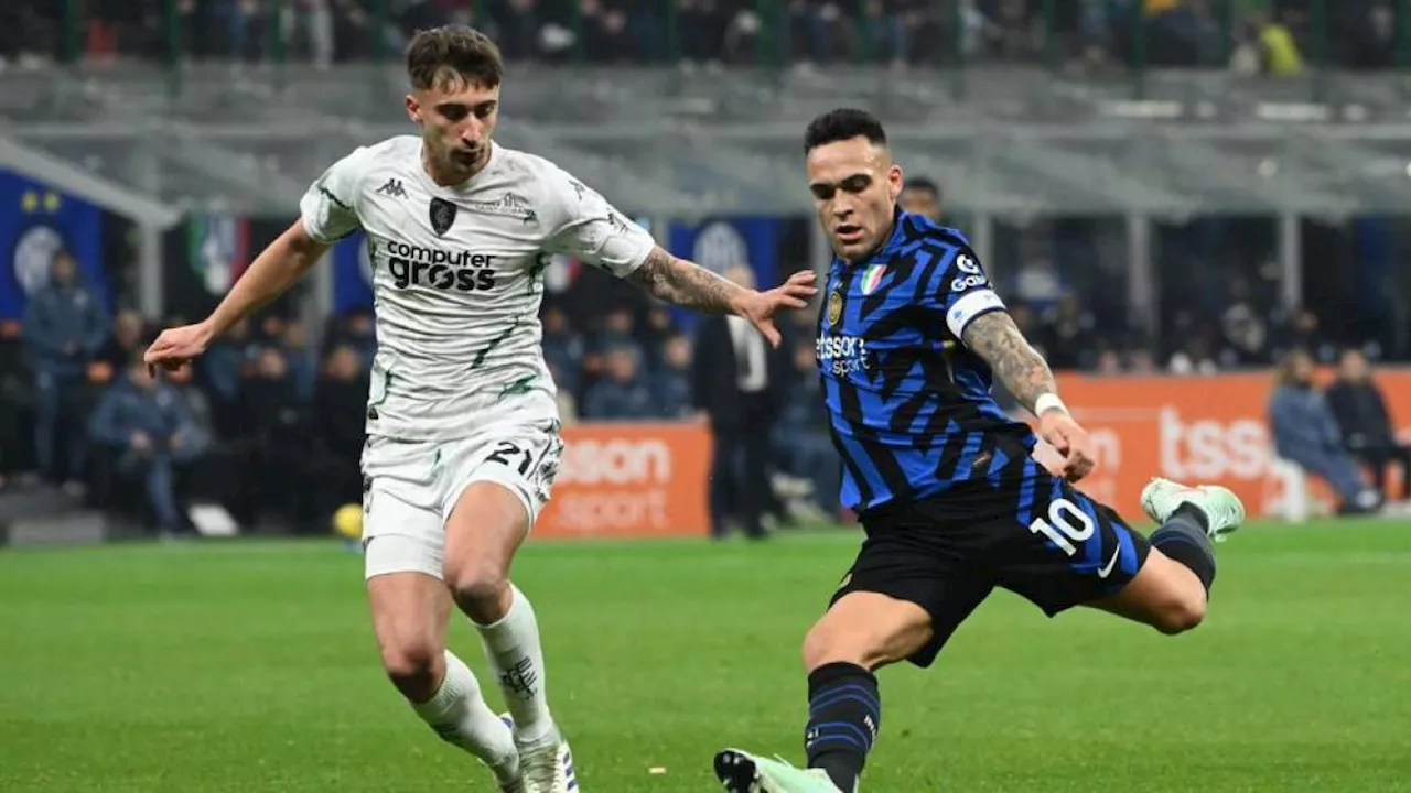 Inter-Empoli risultato 3-1: Lautaro tiene i nerazzurri in vetta. Poi a segno anche Dumfries e Thuram, gol dell'ex di Esposito