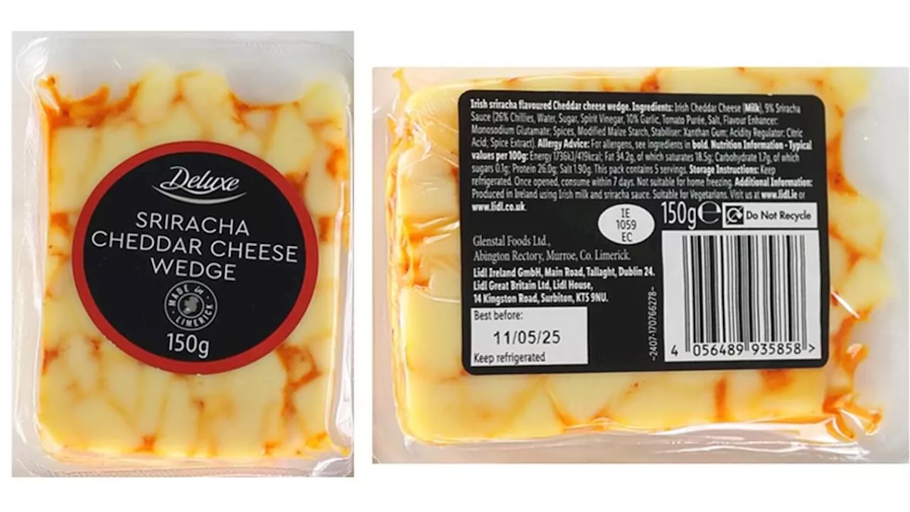 Lidl issues 'do not eat' warning and urgently recalls popular cheese product after it was found to...