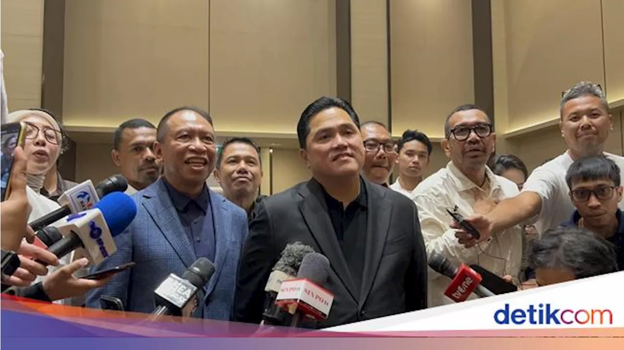 Erick Thohir: Dirtek Mudah-mudahan Bisa Diumumkan Akhir Februari