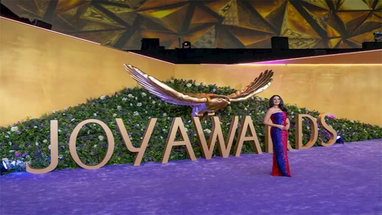 Arab talent shines as global stars hit Joy Awards' lavender carpet