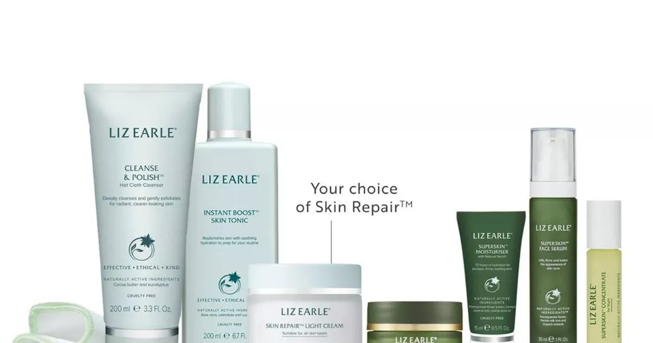 Liz Earle's new skincare bundle is worth £211 but you can buy it for £60