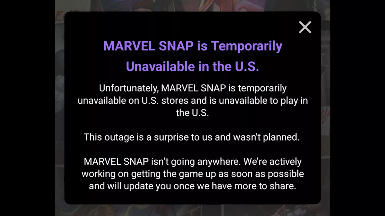 Marvel Snap, CapCut, Lemon8 and other ByteDance apps have also shut down in the US alongside TikTok