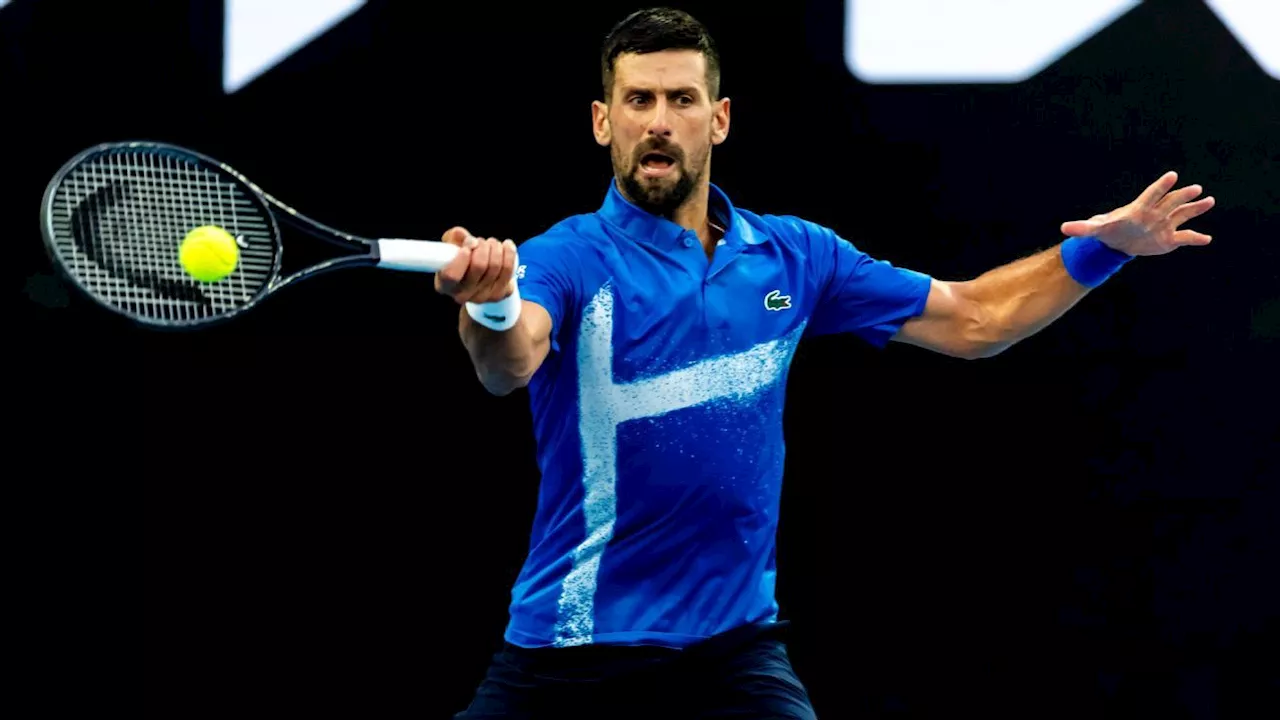 Djokovic despacha Lehecka e encara Alcaraz nas quartas do Australian Open