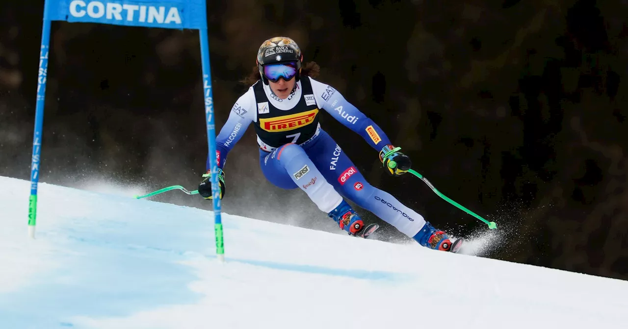 Brignone feiert Heimsieg auf der Tofana - Vonn stürzt im Super-G