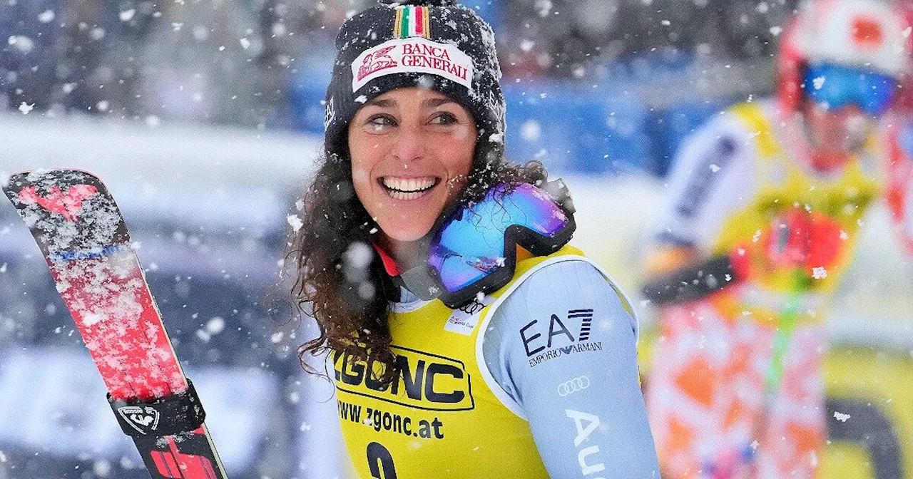 Sci, Federica Brignone vince il SuperG di Cortina e vola nella classifica della Coppa del Mondo