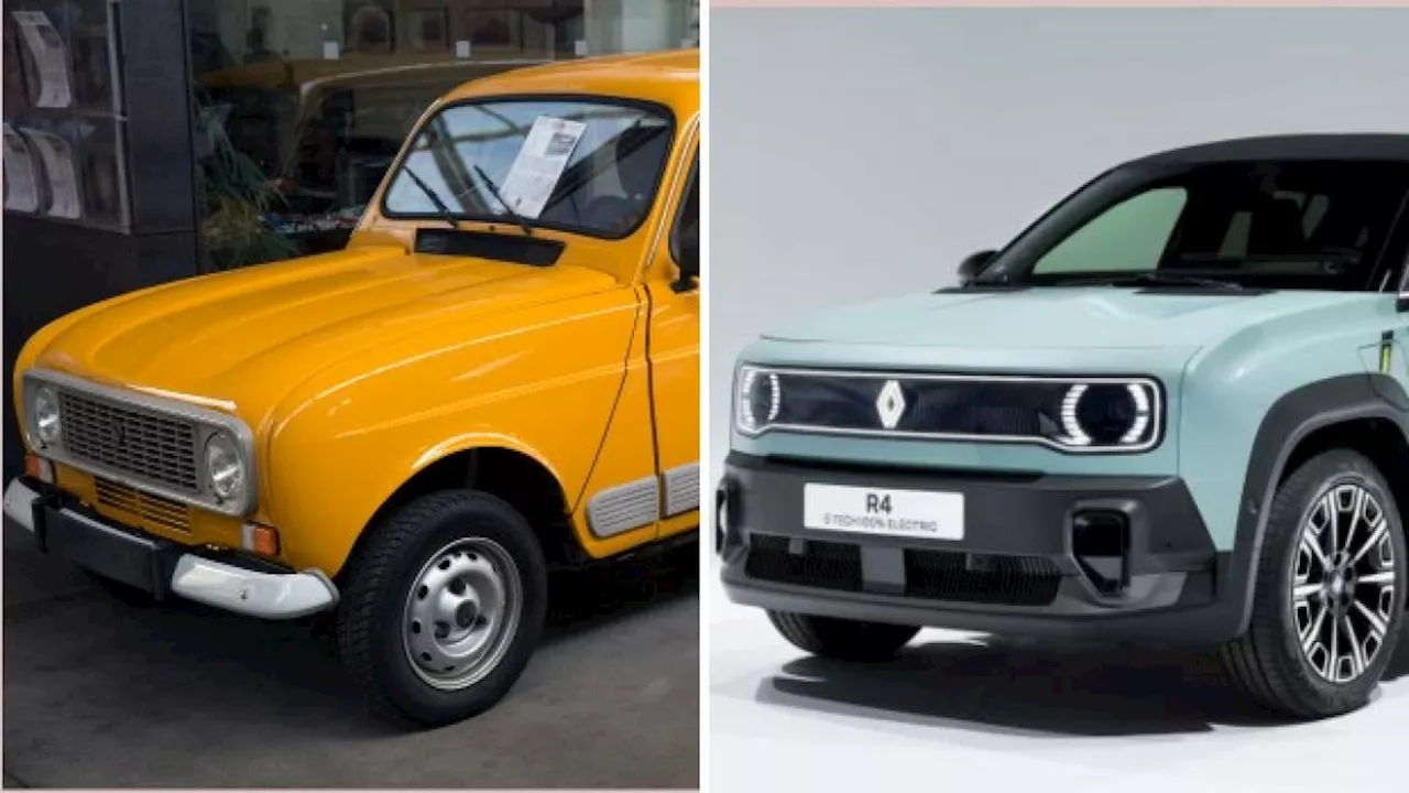 Renault 4, dalla Quatrelle all'elettrica R4 E-Tech