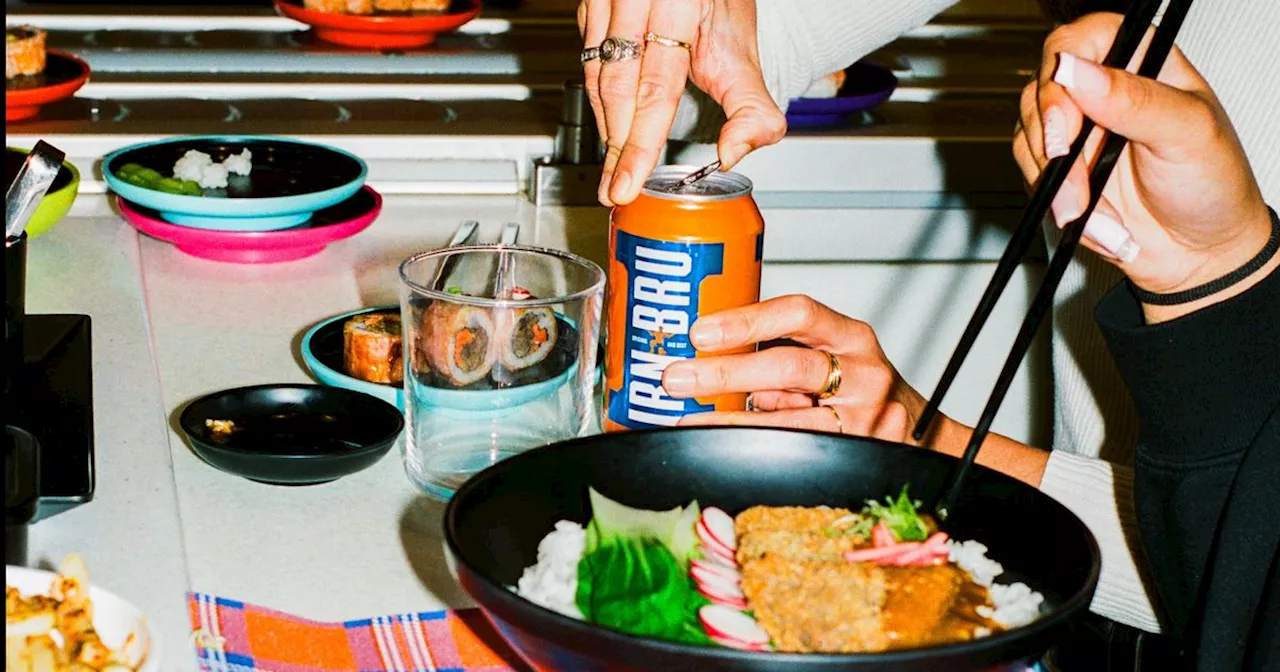 Irn-Bru team up with Glasgow's YO! offering haggis sushi to re-imagine Burns Night