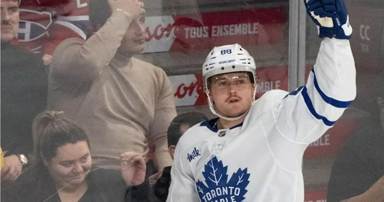 Leafs bounce back from three down, stun Canadiens