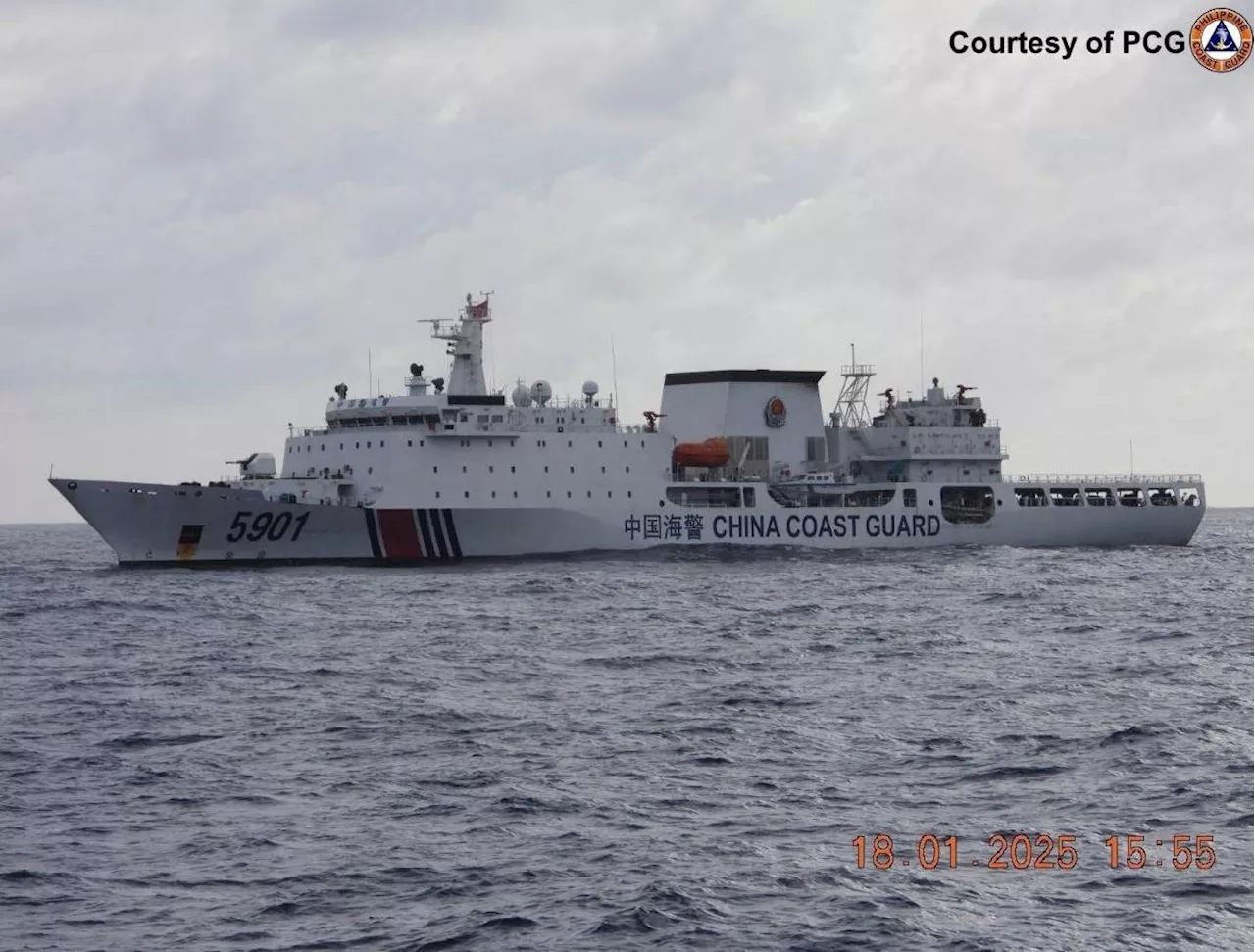 PCG challenges China 'monster ship' anew near Zambales