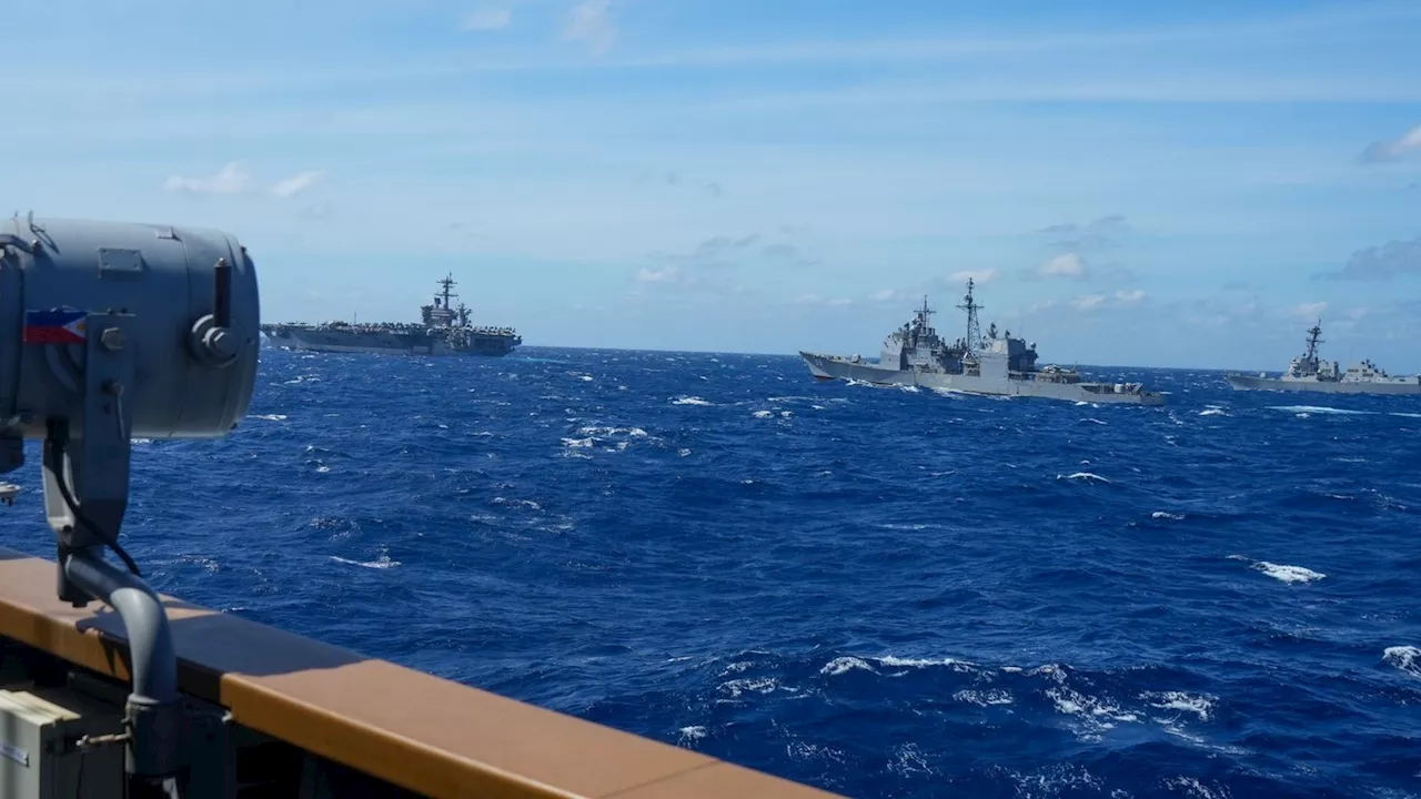 US deploys carrier strike group in 1st Maritime Cooperative Activity with PH forces for 2025