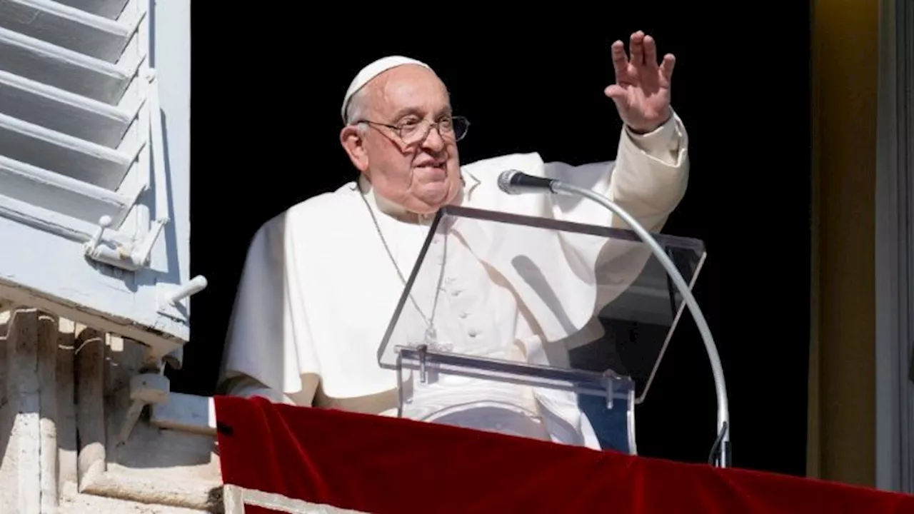 Pope expresses appreciation for Gaza ceasefire agreement, Cuba prisoner releases