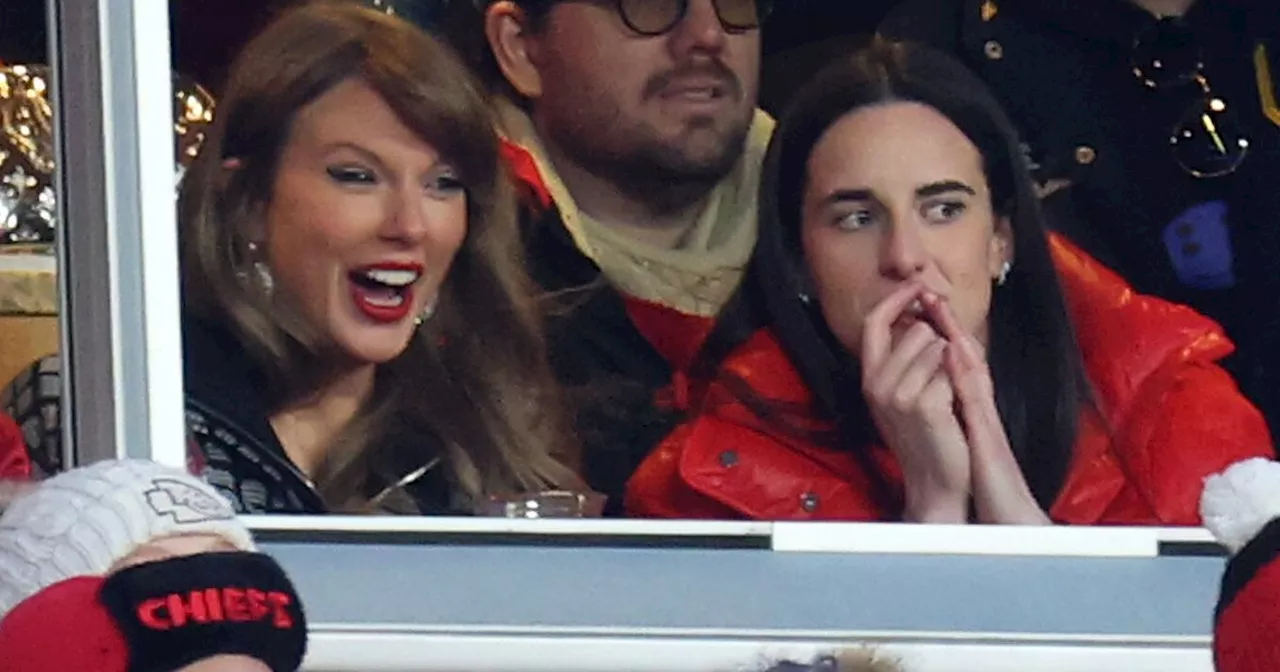 Caitlin Clark Joins Taylor Swift To Watch Travis Kelce's Kansas City Chiefs In Playoff Win