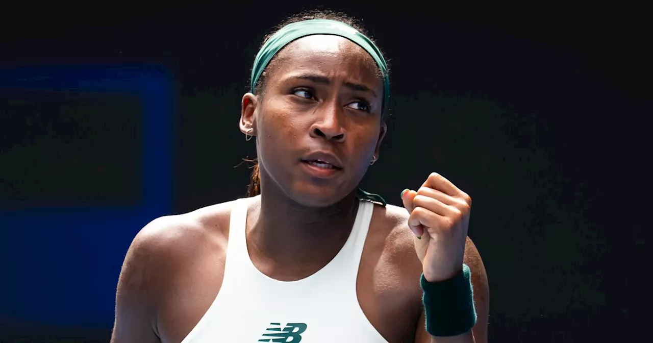 Coco Gauff Pays Tribute To TikTok With A Broken Heart After Australian Open Win