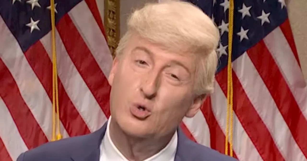 Trump Distracts MSNBC With A Nonsensical Solution To Wildfires In 'SNL' Cold Open