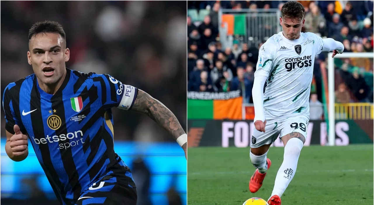 Inter vs Empoli: where to watch it and probable line ups