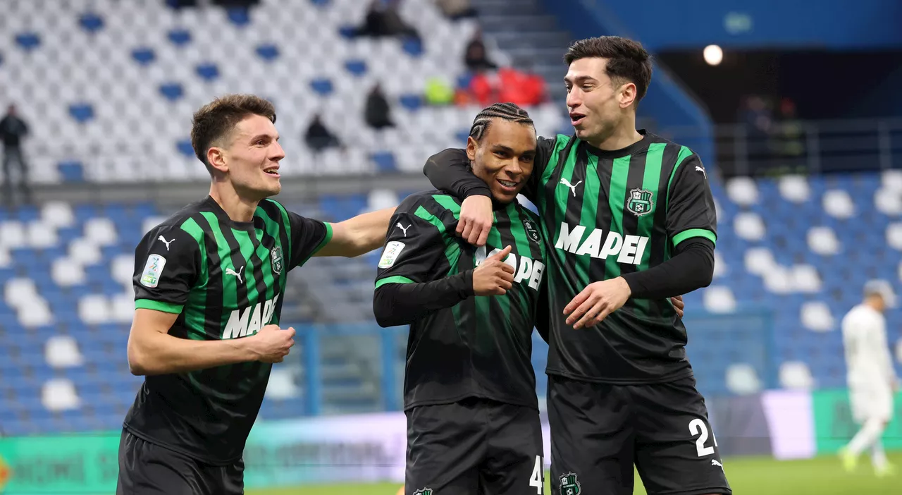 Serie B, valanga Sassuolo mentre il Pisa frena e lo Spezia è super a Carrara