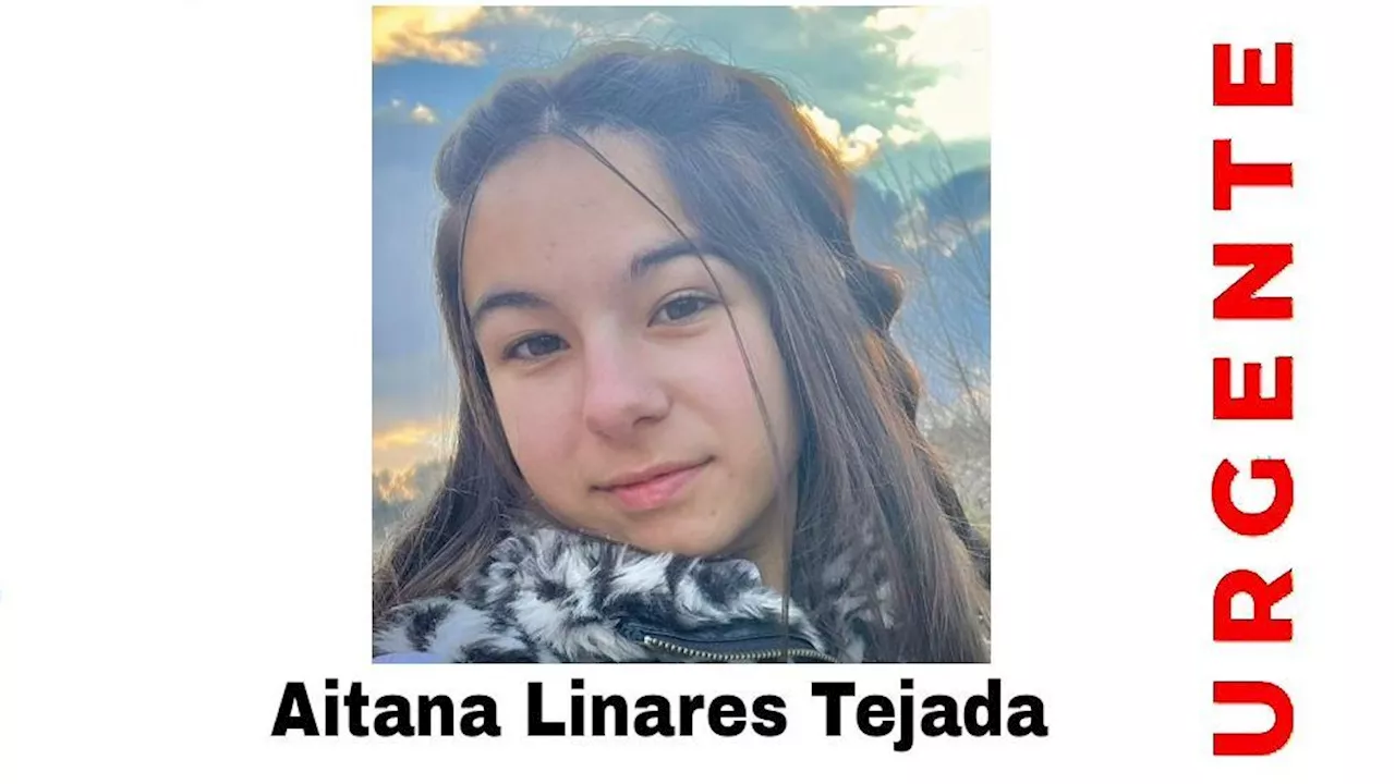 Buscan a Aitana, una niña de 16 años desaparecida en Manresa, Barcelona