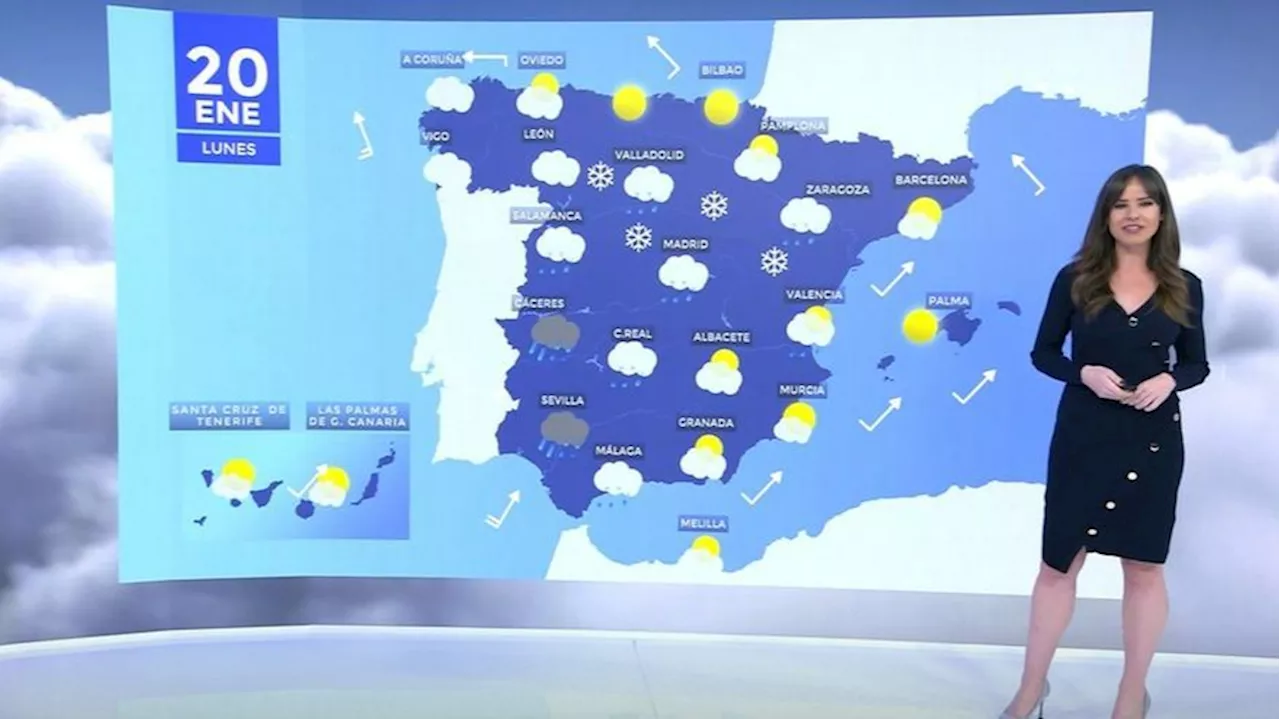 La previsión del tiempo para este lunes: llega una borrasca