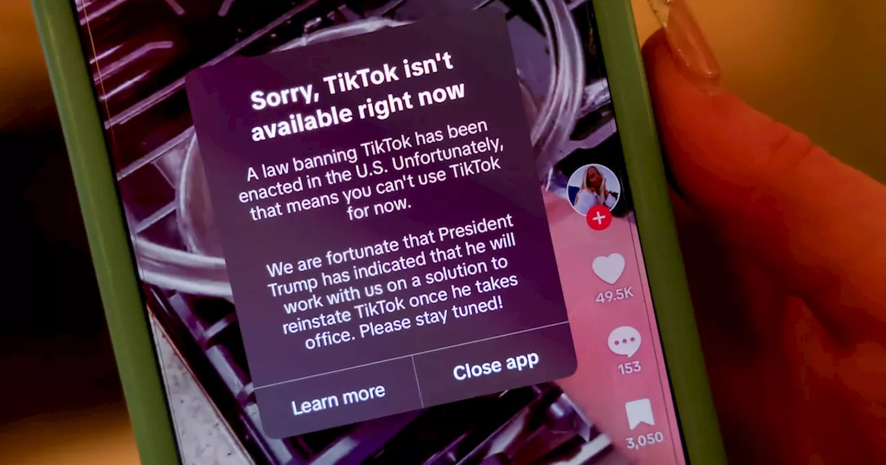 TikTok restores service in US after Donald Trump pledges a reprieve