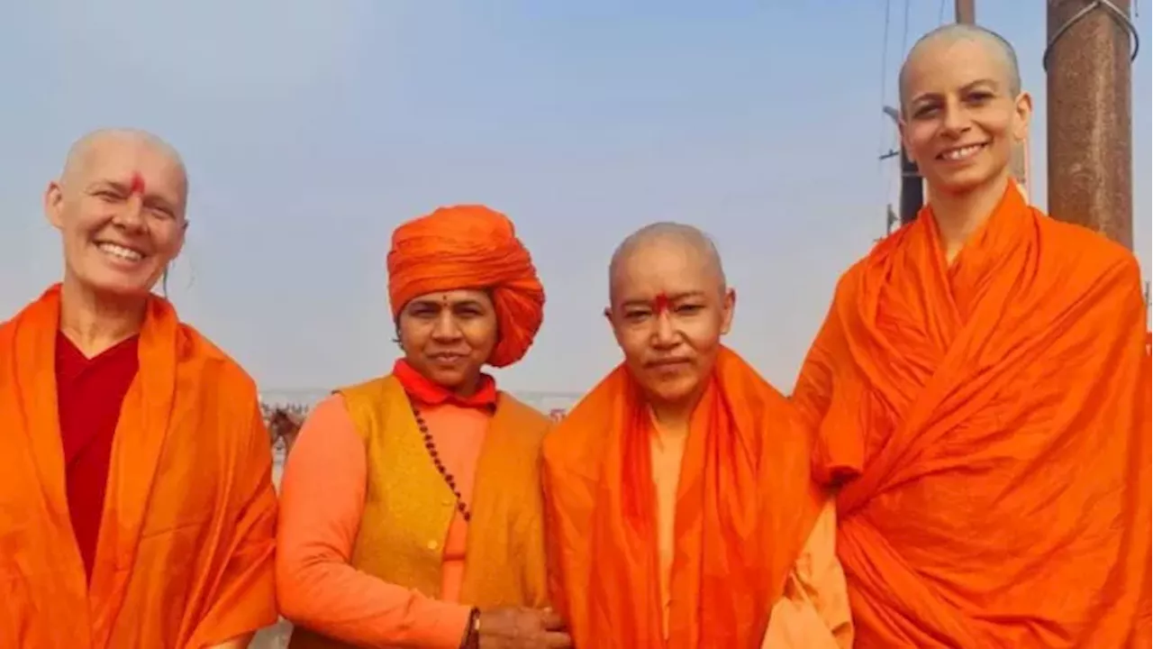 Maha Kumbh में फ्रांस की मरियम अब 'कामाख्या गिरि', इटली की बंकिया बनीं शिवानी... सनातन धर्म के लिए समर्पित किया जीवन