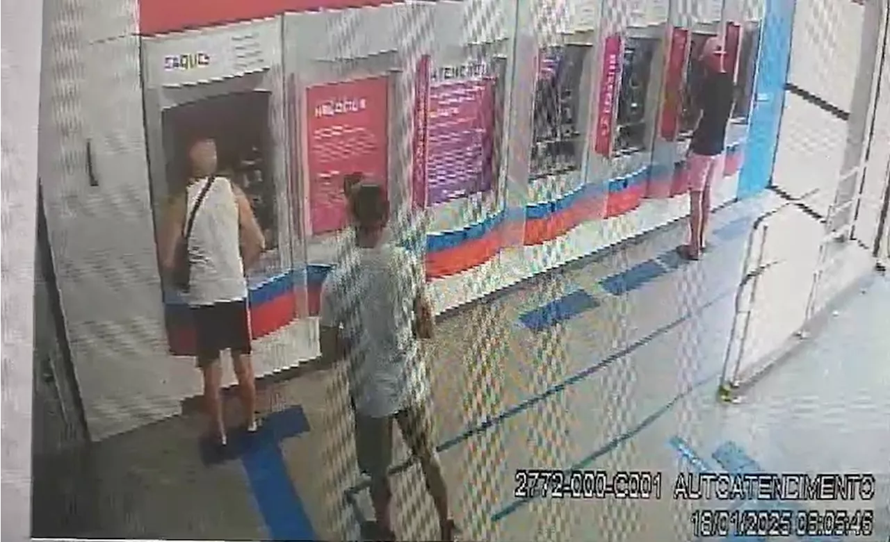 Criminoso é preso ao aplicar golpe em idoso em banco no Rio; veja vídeo