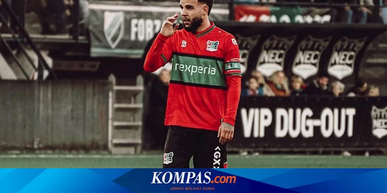 Calvin Verdonk Cetak Gol 'Roket', Bawa NEC Nijmegen Menang 4-1