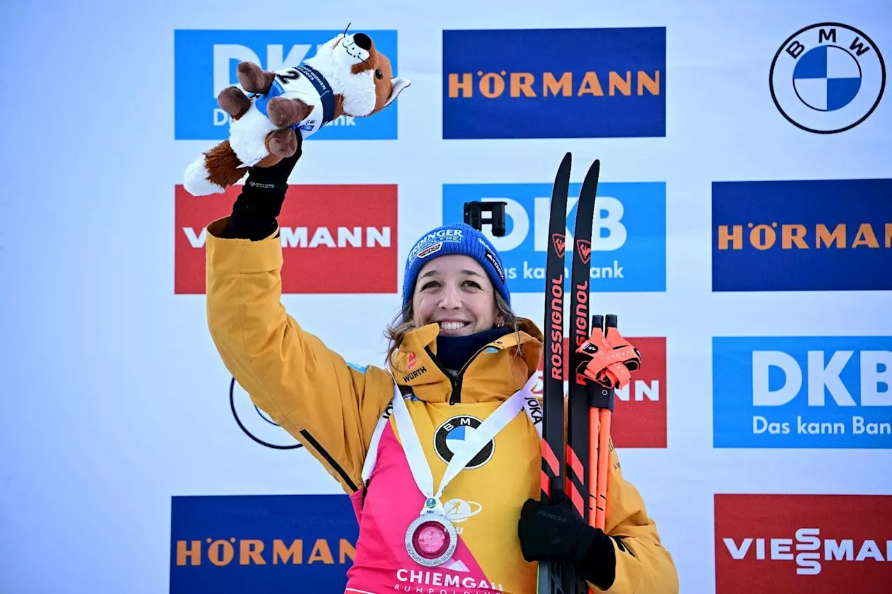 Biathlon: Preuss reprend le large à Ruhpolding, premier podium pour Richard