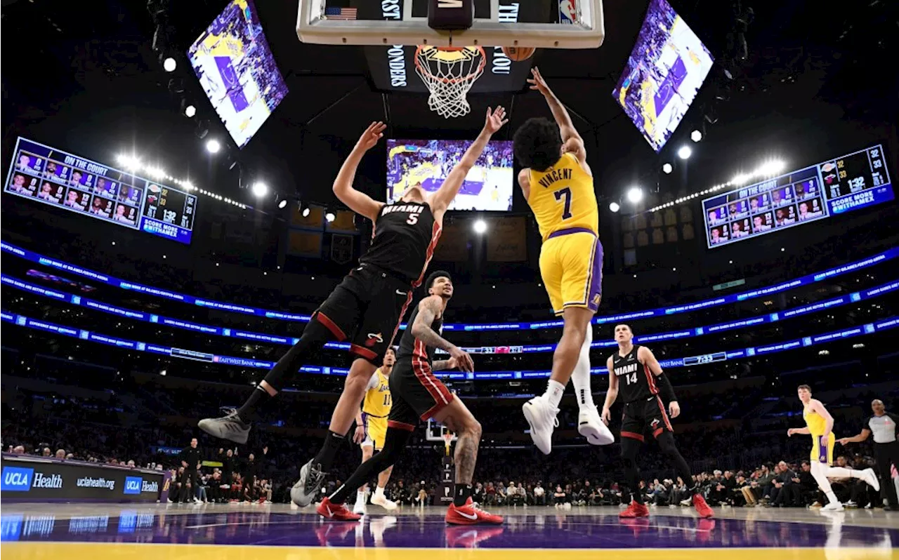 Lakers’ Gabe Vincent rounding into form offensively