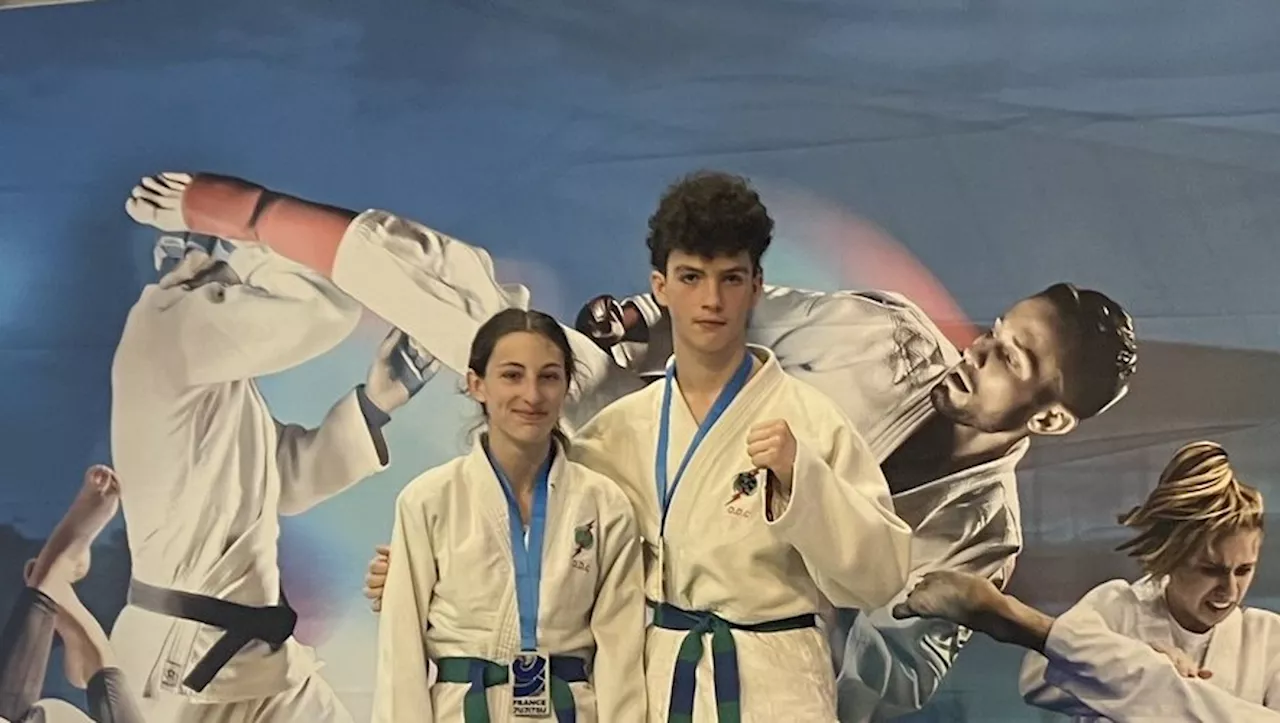 Deux médailles d’argent à un tournoi national de ju-jitsu qui ouvrent les portes des championnats de France à