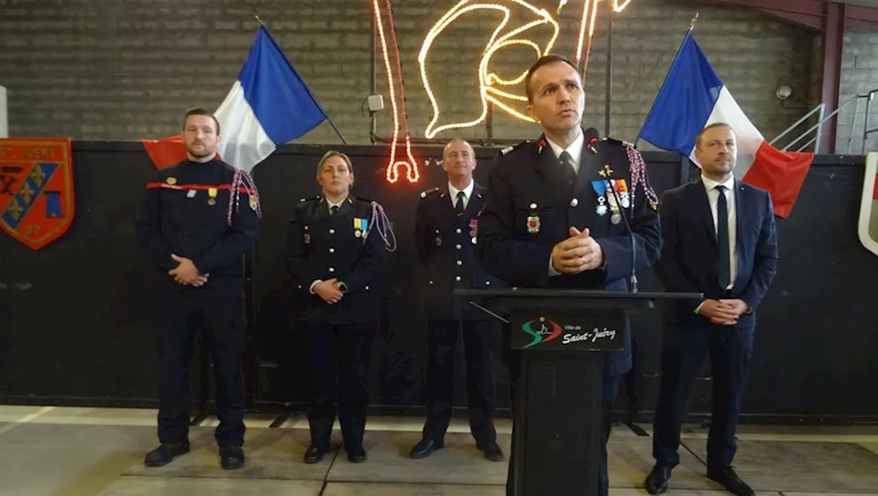 Saint-Juéry : la Sainte-Barbe célébrée au centre de secours des sapeurs-pompiers