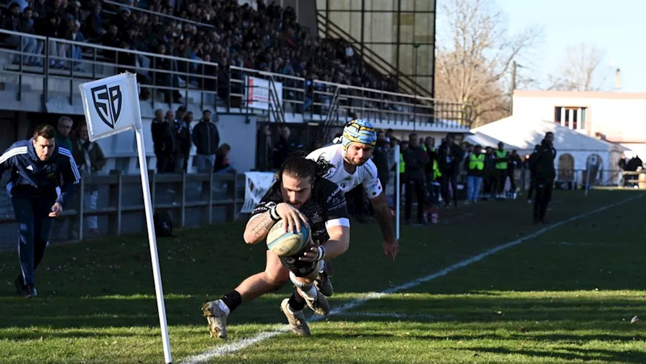 Rugby Amateurs (Fédérale 1) : Avec le triplé de Grimaud, Bagnères « dégaine le 49-3 » contre Gujan-Mestras