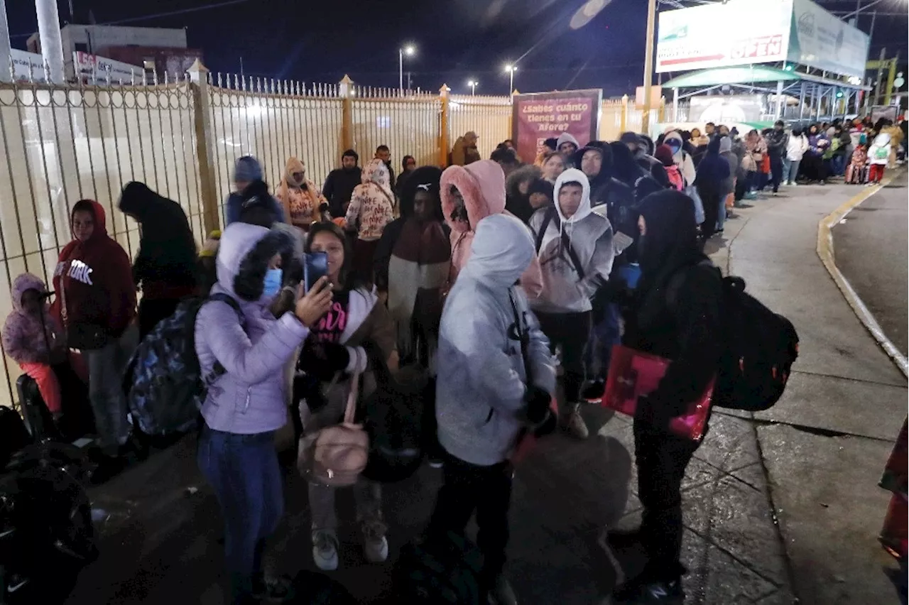 En Juárez, migrantes acuden a las últimas citas antes del fin del CBP One