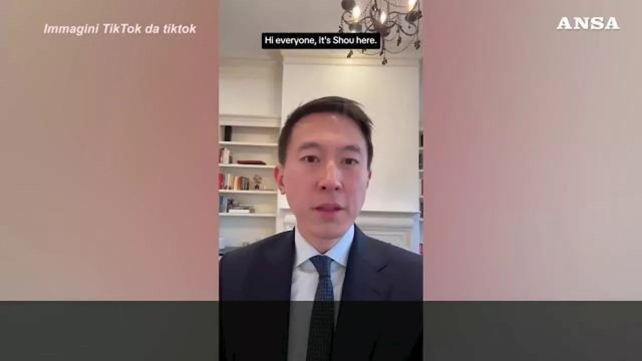 Il Ceo di Tik Tok ringrazia Trump: 'Il tuo impegno importante contro il divieto della Corte Suprema'