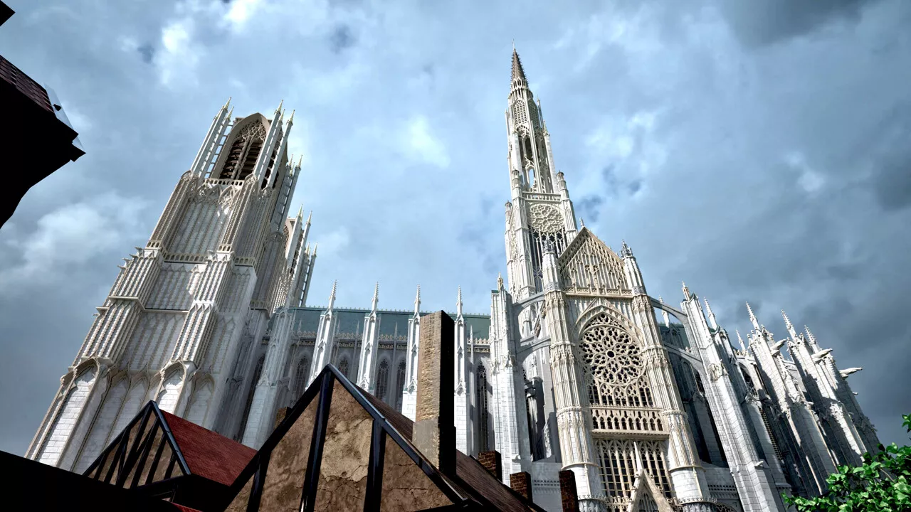 La cathédrale de Beauvais retrouve sa flèche de 150 mètres de haut, le résultat est sensationnel