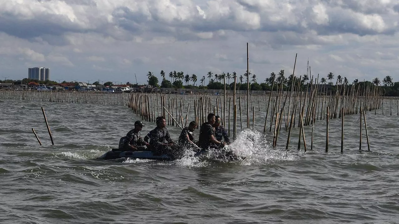 Pagar Laut di Tangerang Dibongkar, KKP Pastikan Proses Penyidikan Tetap Berlanjut