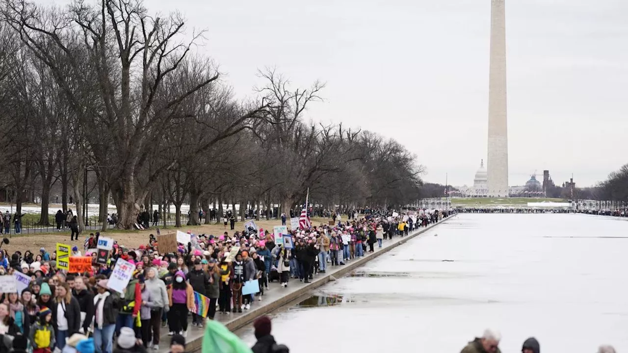 Ribuan Perempuan di AS Ikut Demonstrasi Jelang Pelantikan Donald Trump