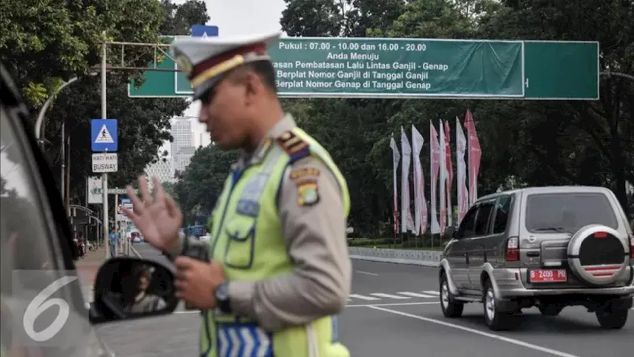 Semua Bebas Melintas, Ganjil Genap Jakarta Tak Berlaku Akhir Pekan Minggu 19 Januari 2025