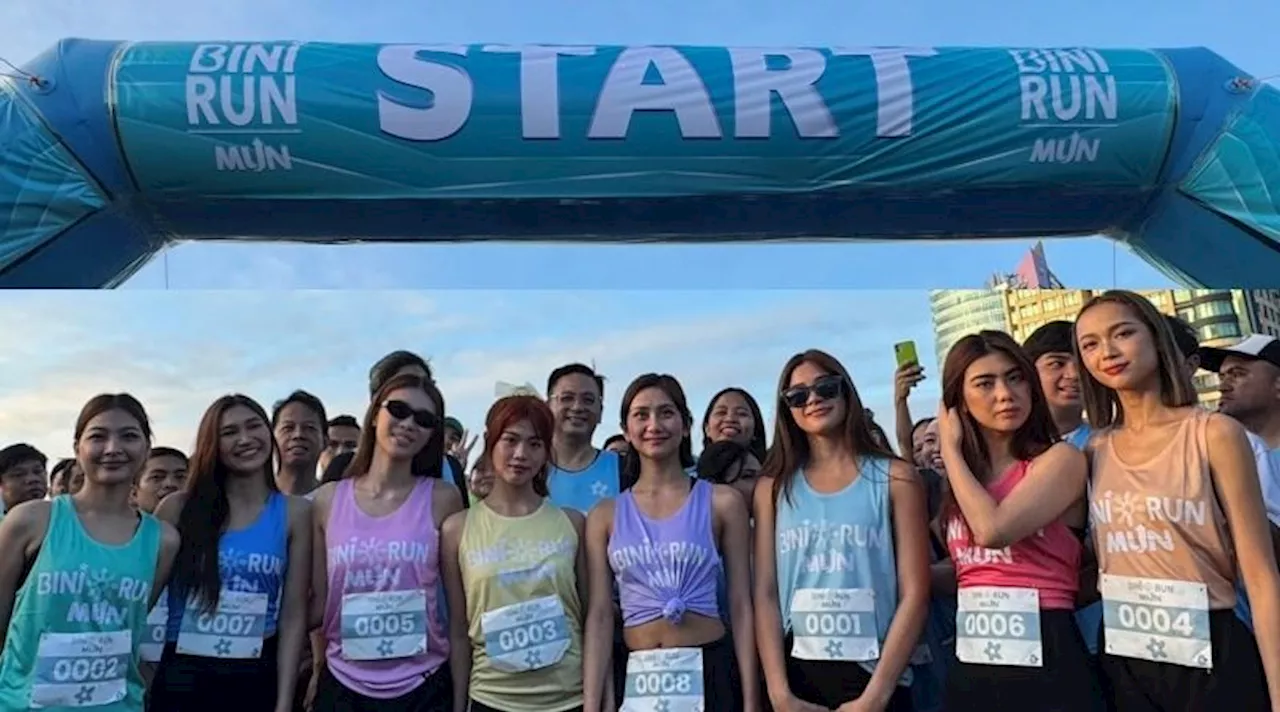 BINI Run Mun held in Alabang