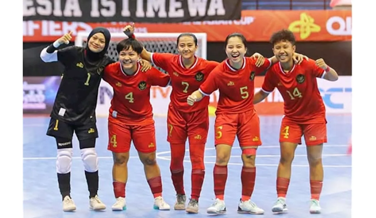 Hajar Hong Kong, Timnas Futsal Putri Indonesia Lolos ke Piala Asia