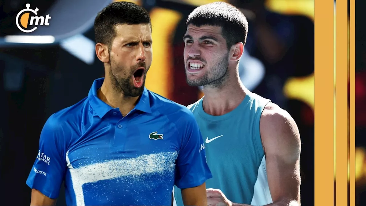 Djokovic y Alcaraz, rivales en Cuartos del Australian Open; ¿Cuándo juegan?