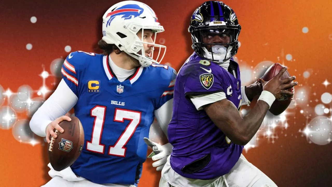 Josh Allen vs Lamar Jackson, la carrera por el MVP llegó a los Playoffs