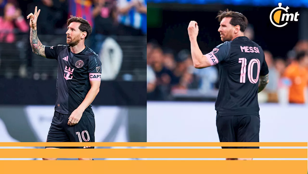 Messi hizo polémico festejo: ¿rememoró el México vs. Argentina o los títulos de su país?