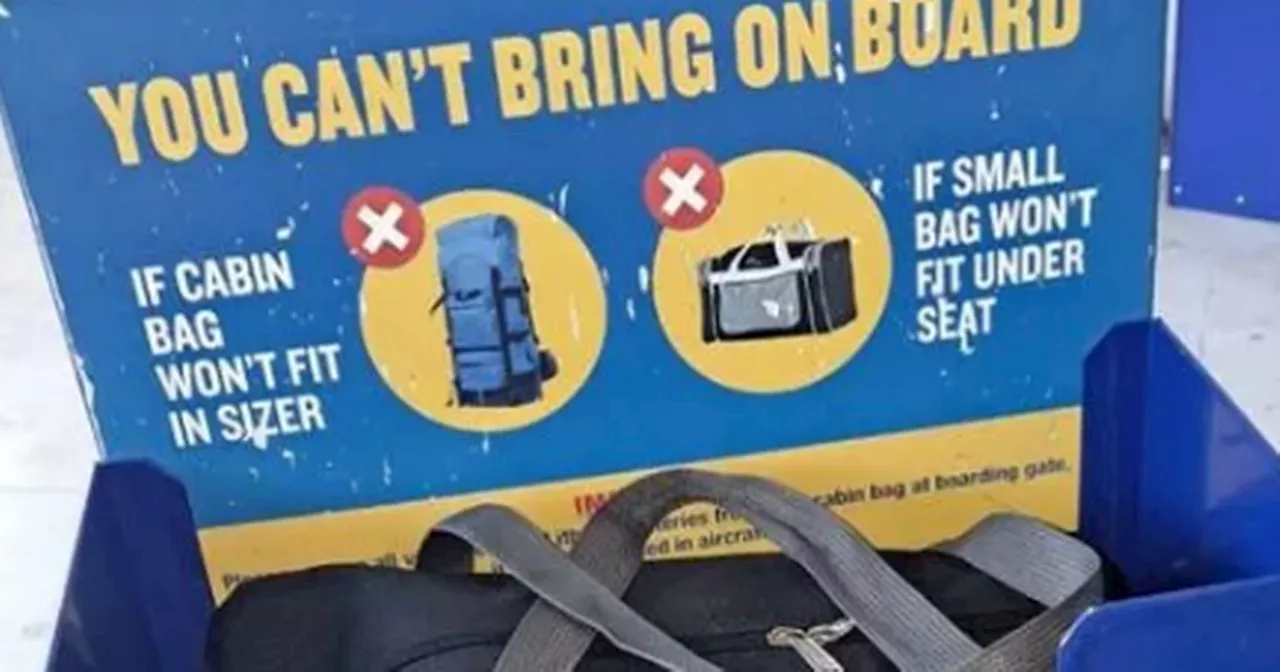 'I found a £4 solution to take luggage for free on EasyJet and Ryanair flights'