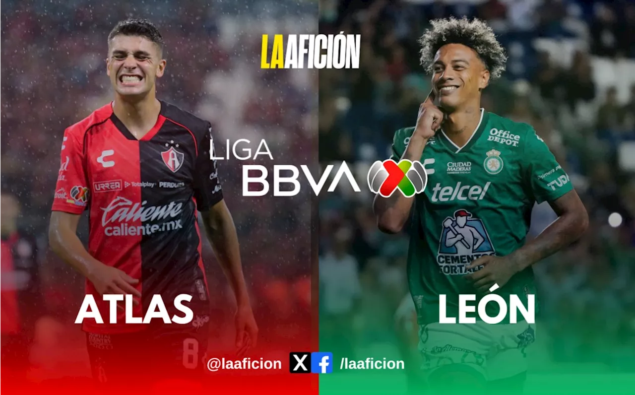 ¿Dónde ver Atlas vs. León EN VIVO? | Partido de la Liga Mx en la Jornada 2 del Clausura 2025