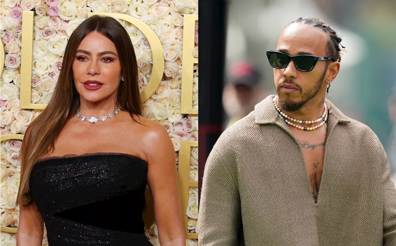 ¿Lewis Hamilton y Sofía Vergara tienen una relación? Esto sabemos sobre los rumores