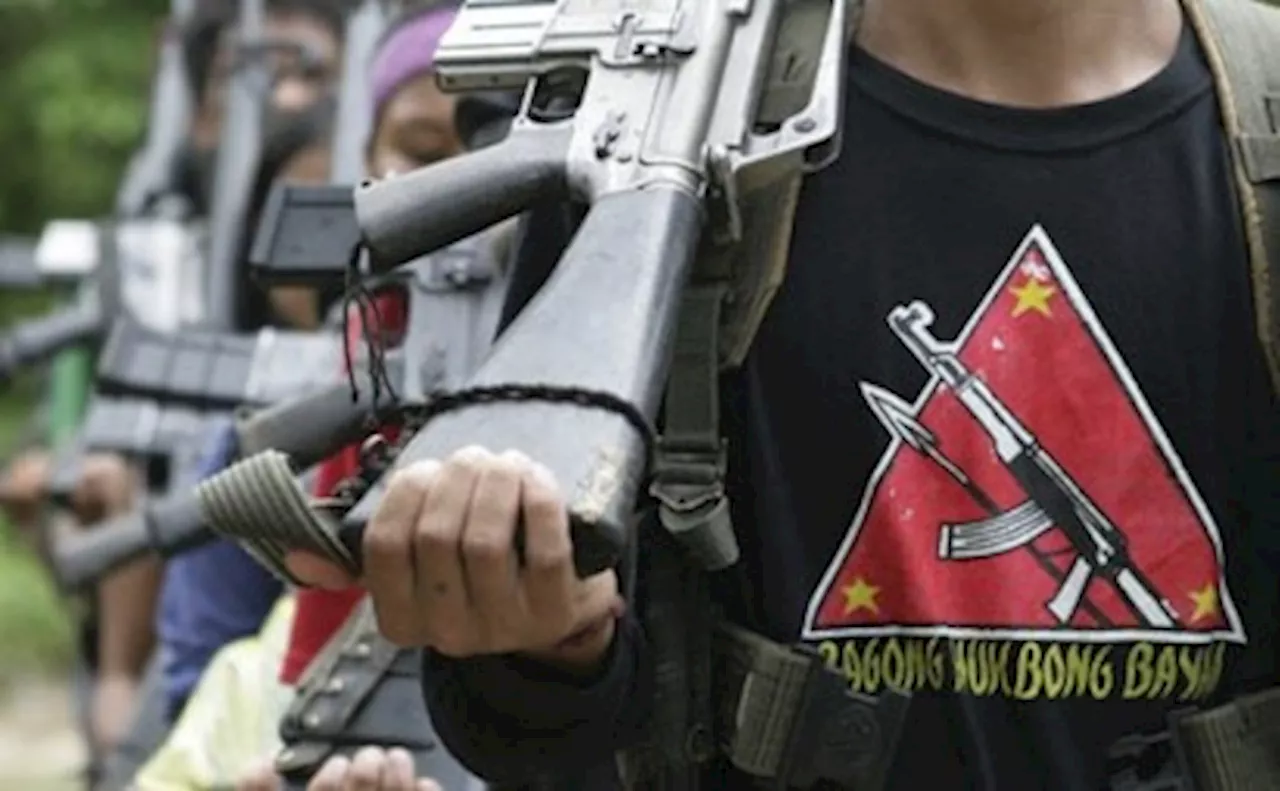 NPA rebels in Caraga lay down arms, receive government aid