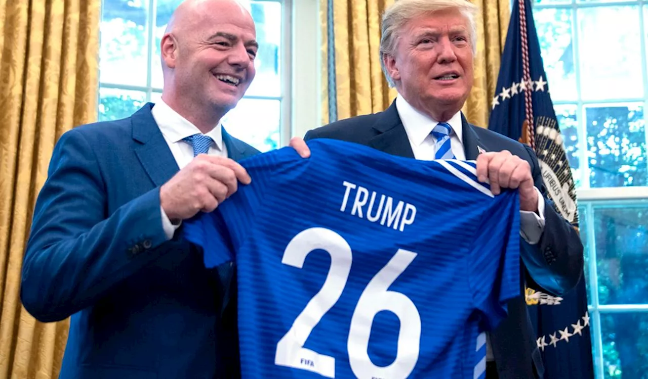 Infantino feiert mit Trump – der erzählt stolz, dass er jetzt seinen Vornamen kennt